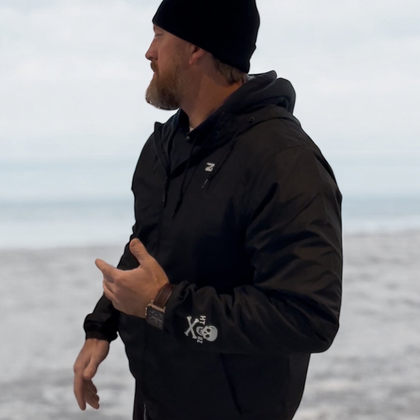 HTRZ Ribbed Beanie | Essentials