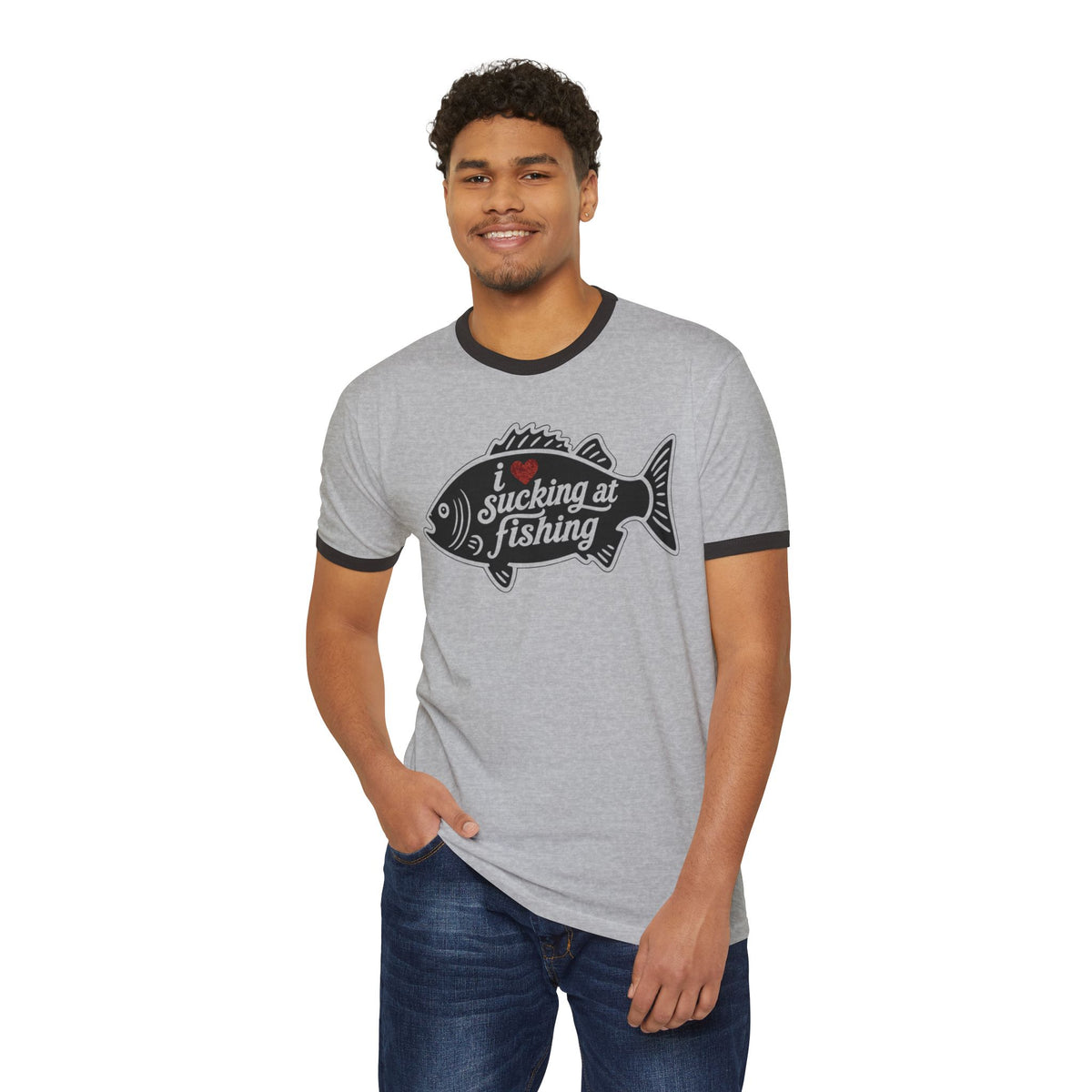 Losing Fish Ringer Tee | Honest Fish Issue
